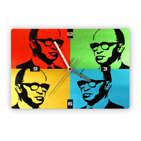 Menachem Begin Wall Clock - Ofek Wertman tel aviv souvenirs Gift shop