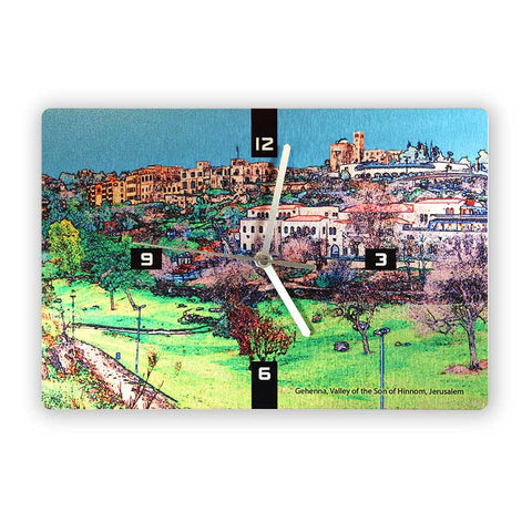 Wall Clock - Gehenna - Valley of the Son of Hinnom  - Jerusalem - Ofek Wertman tel aviv souvenirs Gift shop
