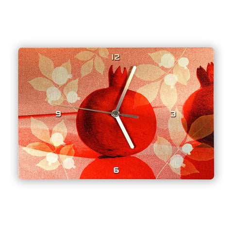 Wall Clock - pomegranate - Ofek Wertman tel aviv souvenirs Gift shop