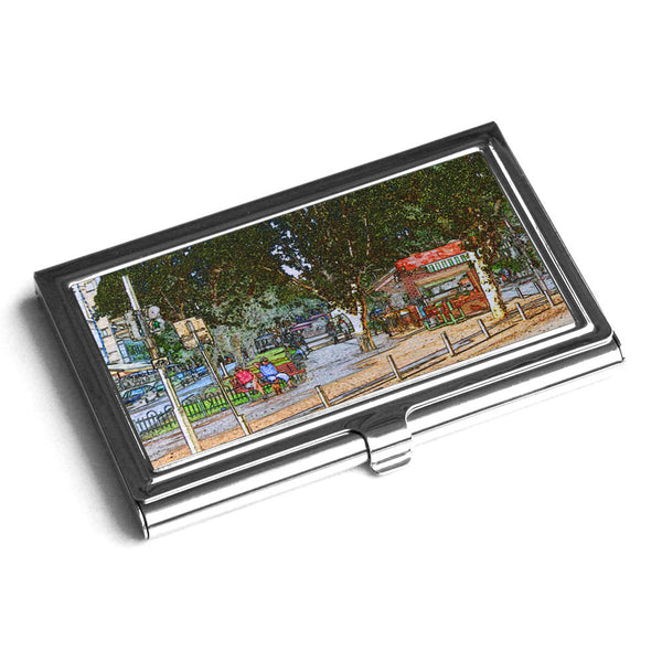 Business card Holder - Rothschild Boulevard - Ofek Wertman tel aviv souvenirs Gift shop