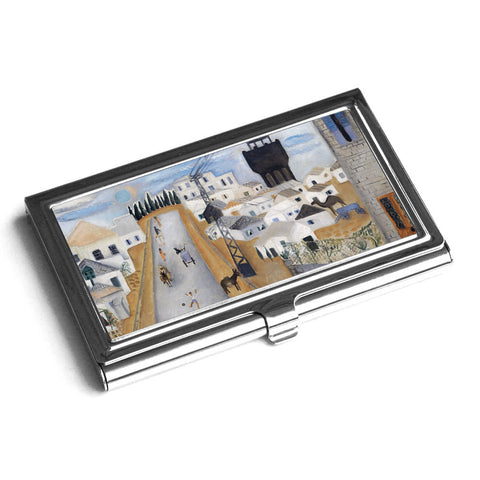 Business card Holder - Balfour Street Tel Aviv - by Reuven Rubin - Ofek Wertman tel aviv souvenirs Gift shop