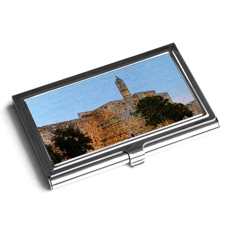 Business card Holder - Tower of David Jerusalem - Ofek Wertman tel aviv souvenirs Gift shop