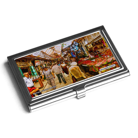 Business card Holder - Mahane Yehuda Market Jerusalem - Ofek Wertman tel aviv souvenirs Gift shop