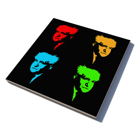 Ceramic Trivet - David Ben Gurion - Ofek Wertman tel aviv souvenirs Gift shop