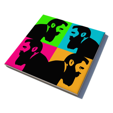 Herzl Ceramic Trivet - Theodor herzl - Ofek Wertman tel aviv souvenirs Gift shop