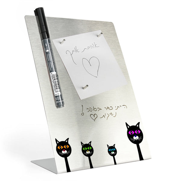 Desktop Memo Board - Cats - Ofek Wertman tel aviv souvenirs Gift shop