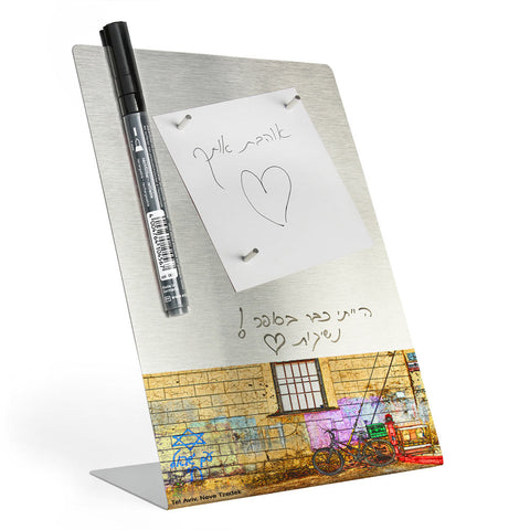 Desktop Memo Board - Neve Tzedek Tel Aviv - 2 - Ofek Wertman tel aviv souvenirs Gift shop