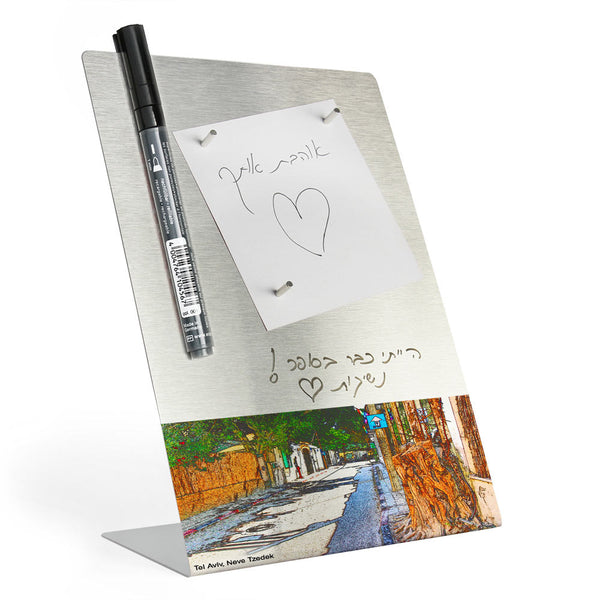 Desktop Memo Board - Neve Tzedek Tel Aviv - 1 - Ofek Wertman tel aviv souvenirs Gift shop