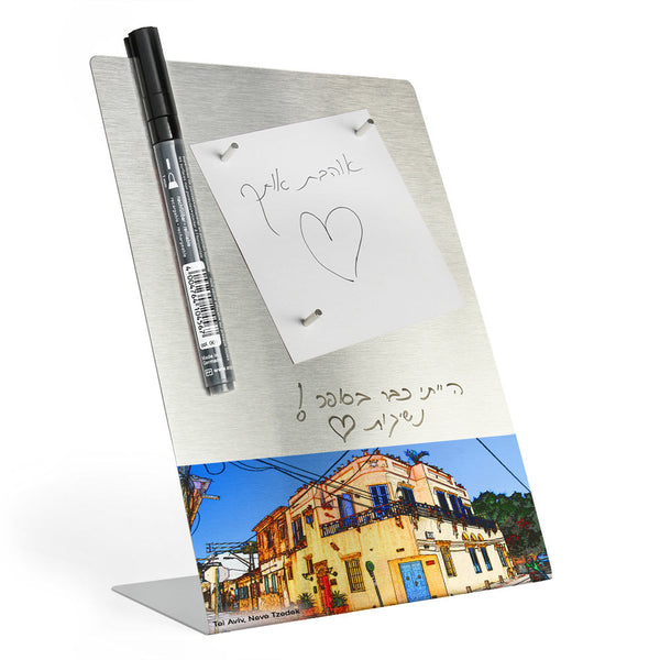 Desktop Memo Board - Neve Tzedek Tel Aviv - 4 - Ofek Wertman tel aviv souvenirs Gift shop