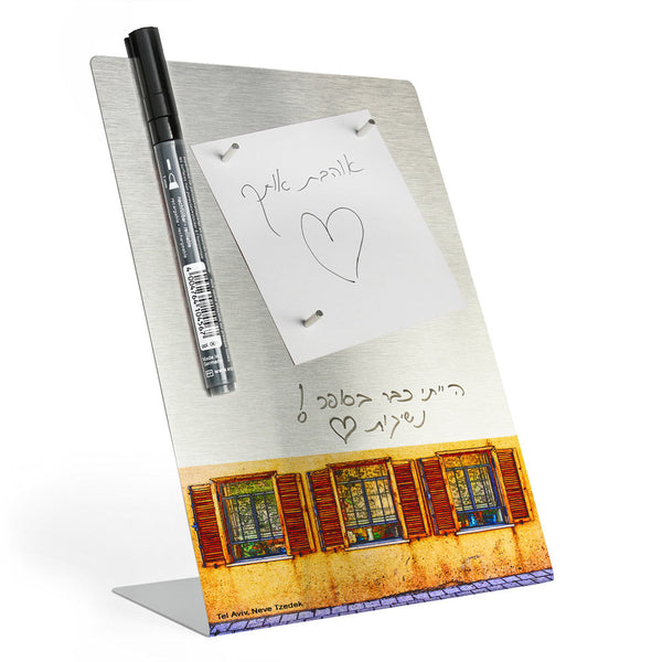 Desktop Memo Board - Neve Tzedek Tel Aviv - 5 - Ofek Wertman tel aviv souvenirs Gift shop