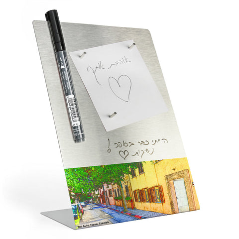 Desktop Memo Board - Neve Tzedek Tel Aviv - 7 - Ofek Wertman tel aviv souvenirs Gift shop