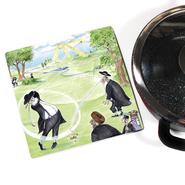 Martin Holt Golf - Hole in One Wooden Trivet