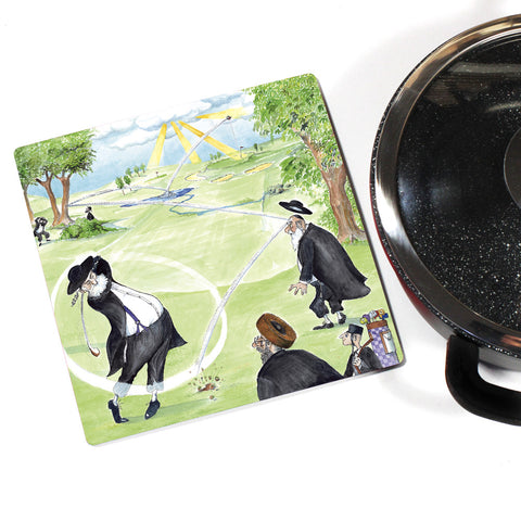 Martin Holt Golf - Hole in One Wooden Trivet