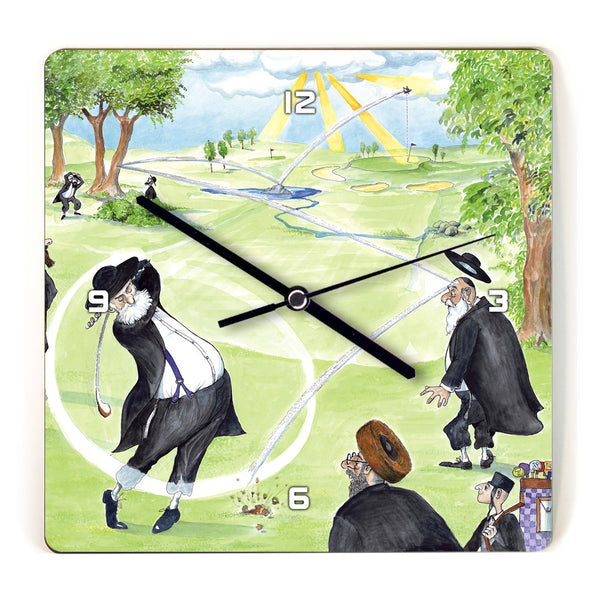 Martin Holt Golf - Hole in One Wooden Wall Clock