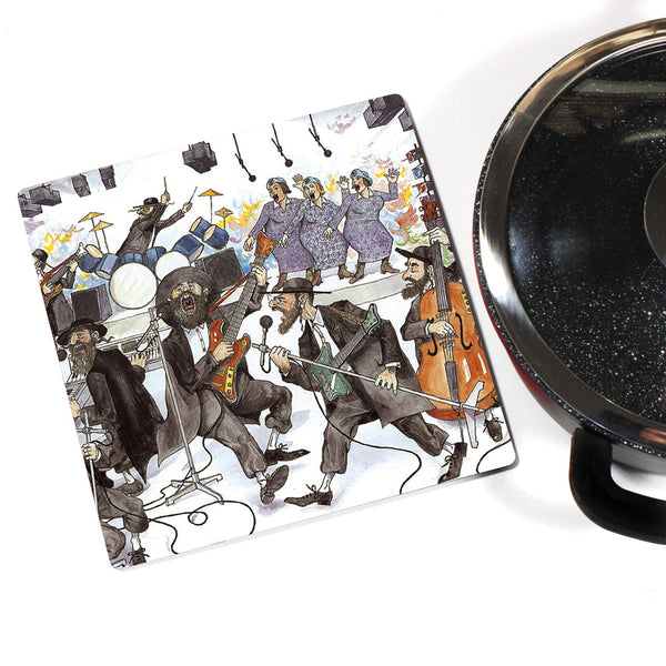 Martin Holt Heavy Metal Wooden Trivet