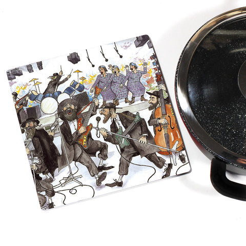 Martin Holt Heavy Metal Wooden Trivet