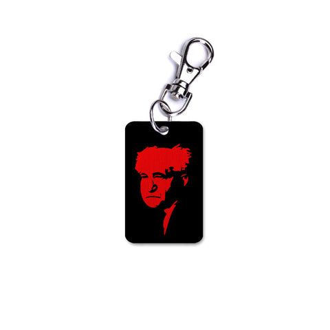 Key Chain - David Ben Gurion - red - Ofek Wertman tel aviv souvenirs Gift shop