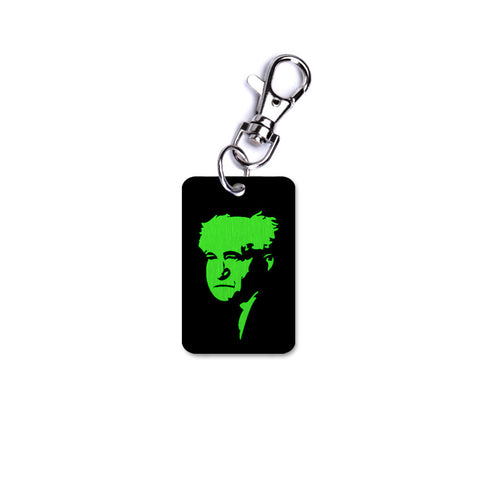 Key Chain - David Ben Gurion - Green - Ofek Wertman tel aviv souvenirs Gift shop