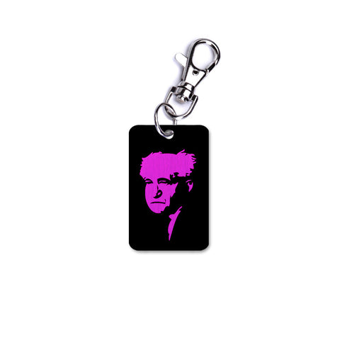 Key Chain - David Ben Gurion - Pink - Ofek Wertman tel aviv souvenirs Gift shop