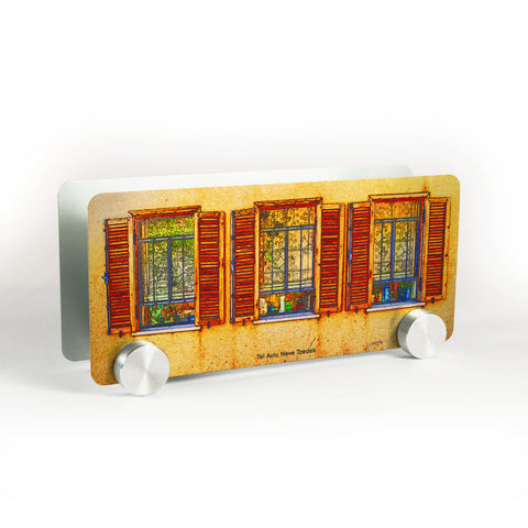 Letter / Napkin Holder - Neve Tzedek Neighborhood Tel Aviv - Ofek Wertman tel aviv souvenirs Gift shop