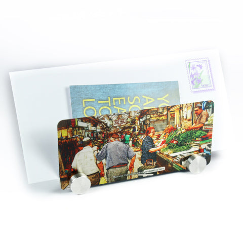 Letter / Napkin Holder - Mahane Yehuda Market Jerusalem 1 - Ofek Wertman tel aviv souvenirs Gift shop