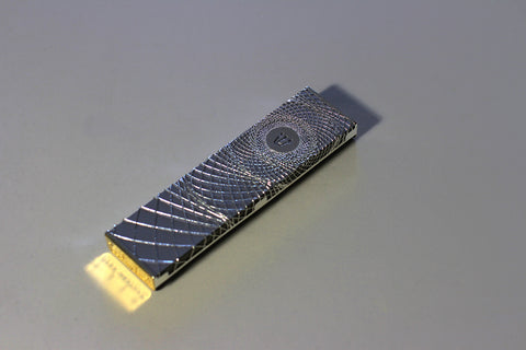 Mezuzah - Wired 2 - 24K Gold/Silver Coated - Ofek Wertman tel aviv souvenirs Gift shop