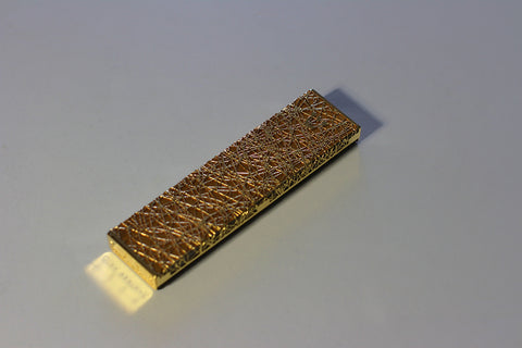 Mezuzah - Wired 7 - 24K Gold/Silver Coated - Ofek Wertman tel aviv souvenirs Gift shop