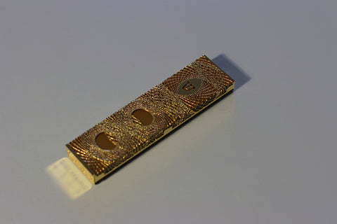 Mezuzah - Wired 15 - 24K Gold/Silver Coated - Ofek Wertman tel aviv souvenirs Gift shop