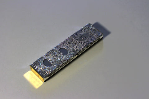 Mezuzah - Wired 16 - 24K Gold/Silver Coated - Ofek Wertman tel aviv souvenirs Gift shop