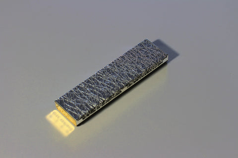 Mezuzah - Wired 9 - 24K Gold/Silver Coated - Ofek Wertman tel aviv souvenirs Gift shop