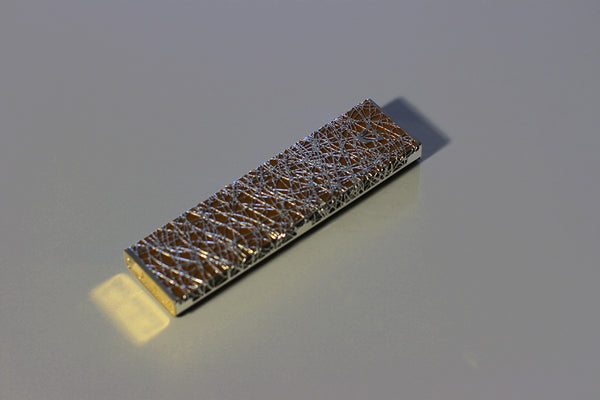 Mezuzah - Wired 8 - 24K Gold/Silver Coated - Ofek Wertman tel aviv souvenirs Gift shop