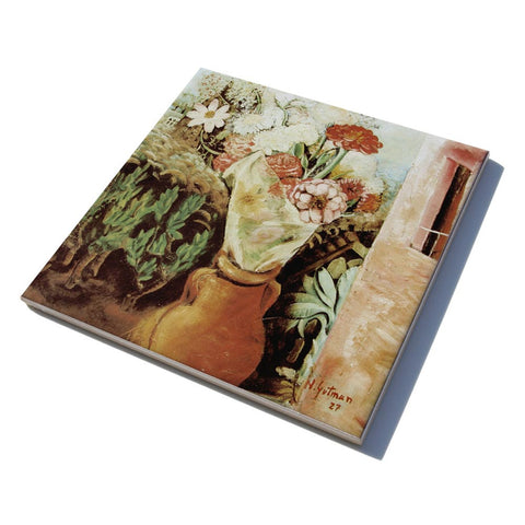 Ceramic Trivet by Nahum Gutman - 12 - Ofek Wertman tel aviv souvenirs Gift shop