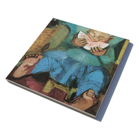 Ceramic Trivet by Nahum Gutman - 2 - Ofek Wertman tel aviv souvenirs Gift shop