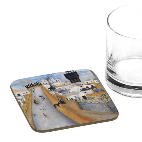 Coaster - Balfour Street Tel Aviv - by Reuven Rubin - Ofek Wertman tel aviv souvenirs Gift shop