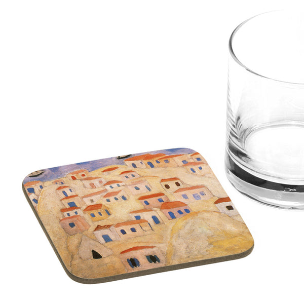 Coaster - Tel Aviv - by Reuven Rubin - Ofek Wertman tel aviv souvenirs Gift shop