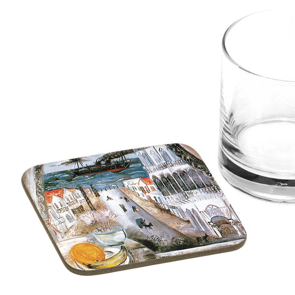 Coaster - Yona Hanavi Street Tel Aviv - by Reuven Rubin - Ofek Wertman tel aviv souvenirs Gift shop