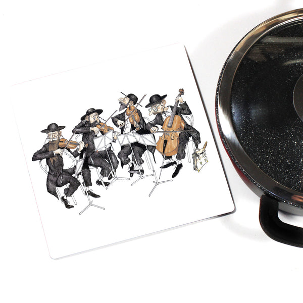 Martin Holt String Quartet Wooden Trivet