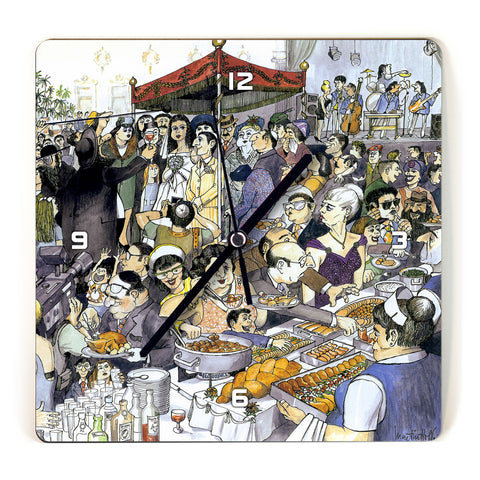 Martin Holt Water Wedding Wall Clock