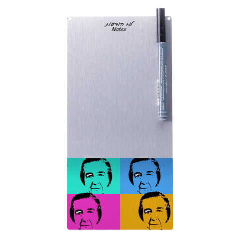 Big Memo Board - Golda Meir - Ofek Wertman tel aviv souvenirs Gift shop