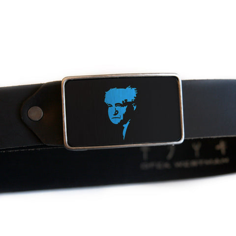 David Ben Gurion Buckle & Belt (Blue) - Ofek Wertman tel aviv souvenirs Gift shop