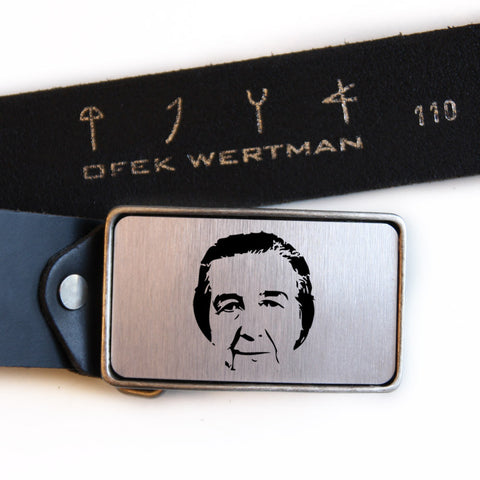 Buckle & Belt - Golda Meir - Ofek Wertman tel aviv souvenirs Gift shop