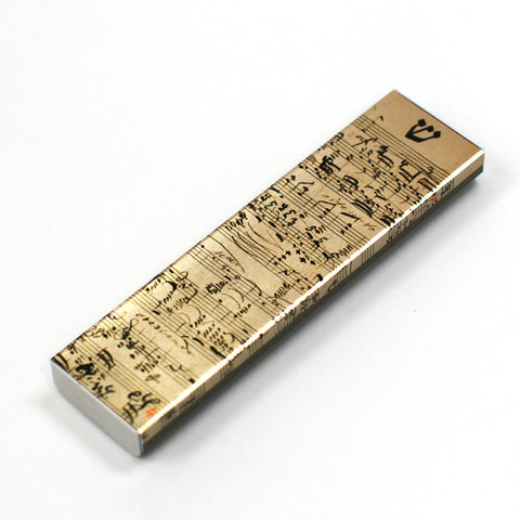 Mezuzah - Music notes - Ofek Wertman tel aviv souvenirs Gift shop