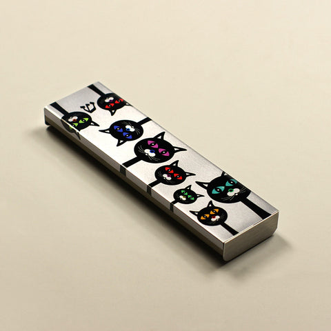 Mezuzah - Cool Cats - Ofek Wertman tel aviv souvenirs Gift shop