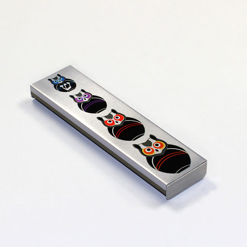 Mezuzah - Owls - Ofek Wertman tel aviv souvenirs Gift shop