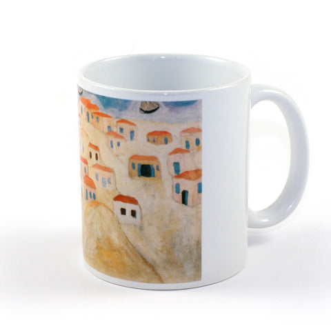 Mug Tel Aviv - by Reuven Rubin - Ofek Wertman tel aviv souvenirs Gift shop