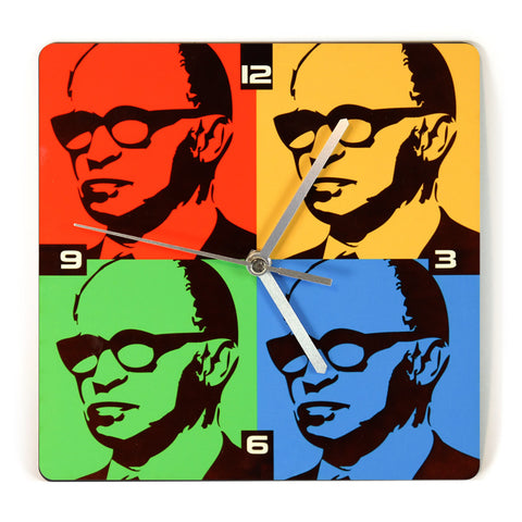 Wall Clock - Menahem Begin - Ofek Wertman tel aviv souvenirs Gift shop